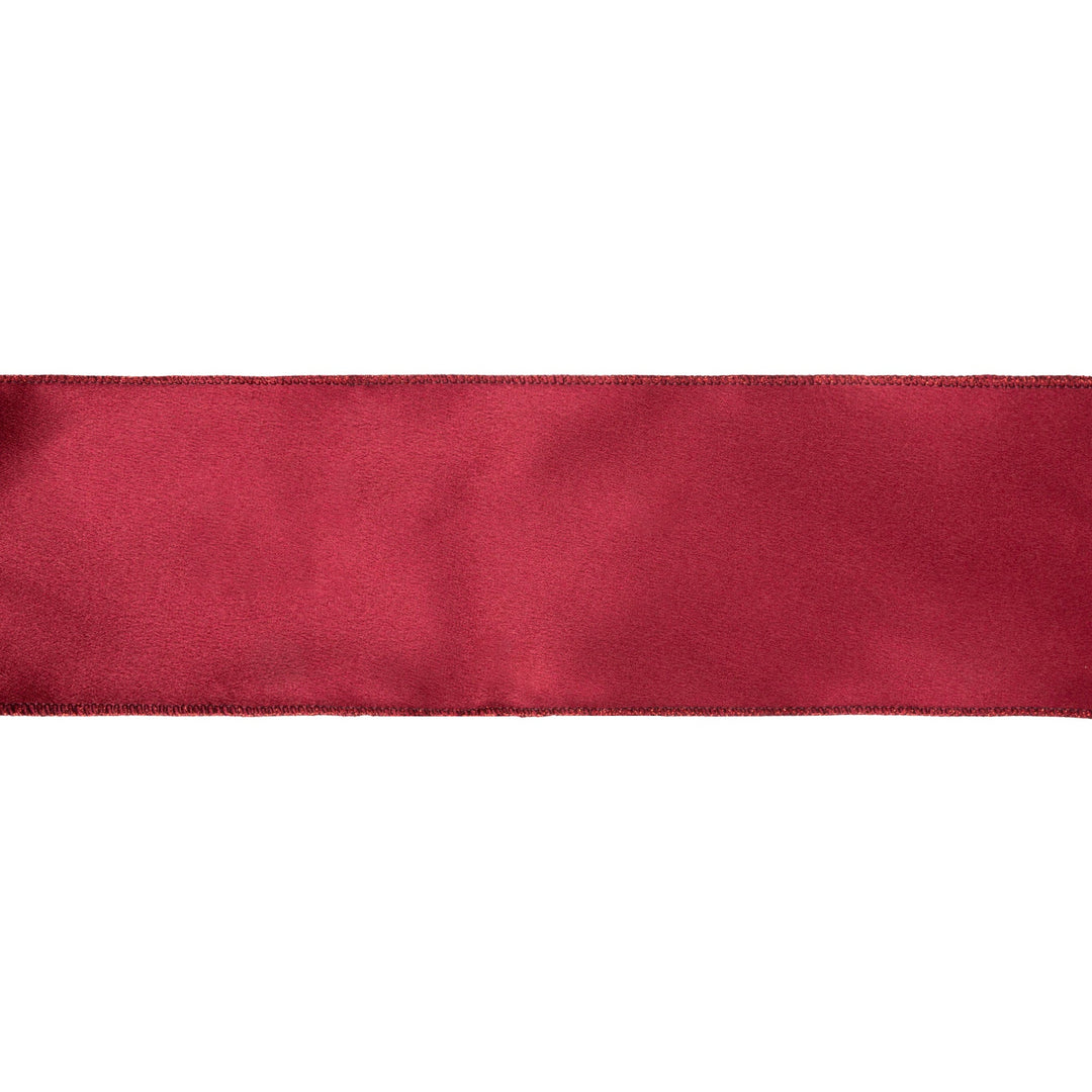 burgundy ribbon