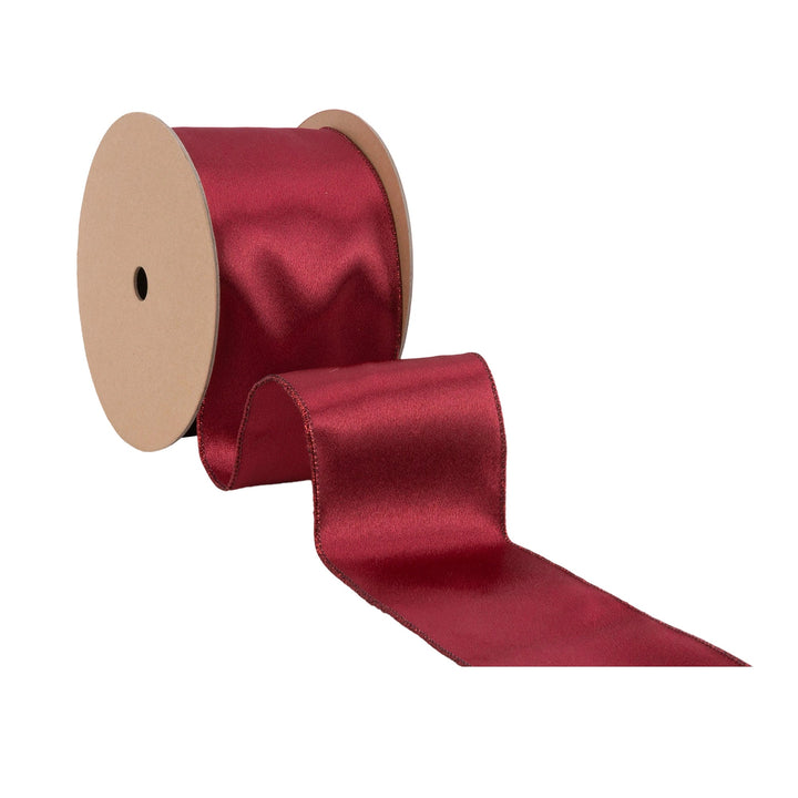 burgundy ribbon