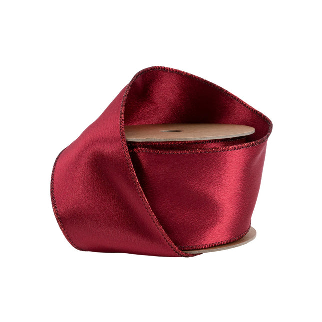 burgundy ribbon