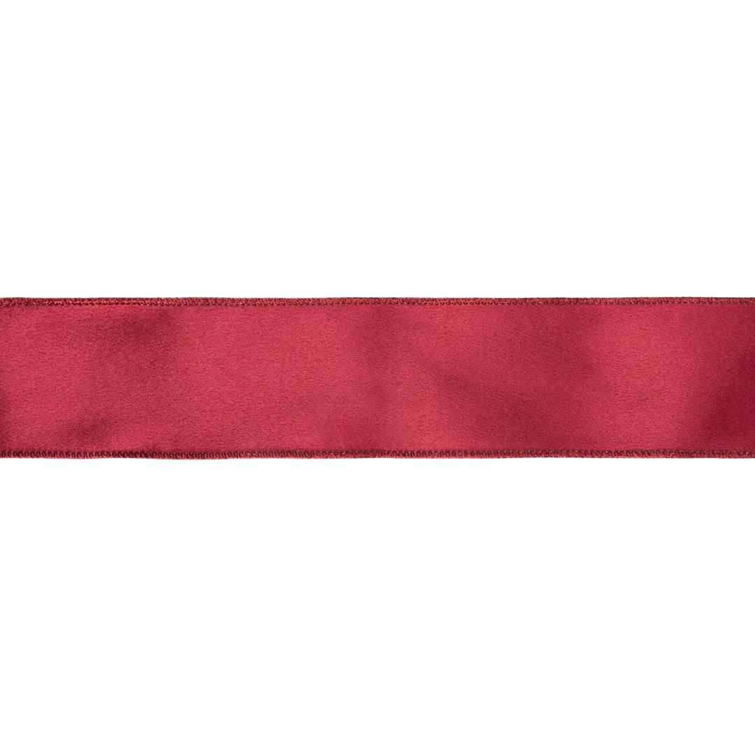 burgundy ribbon