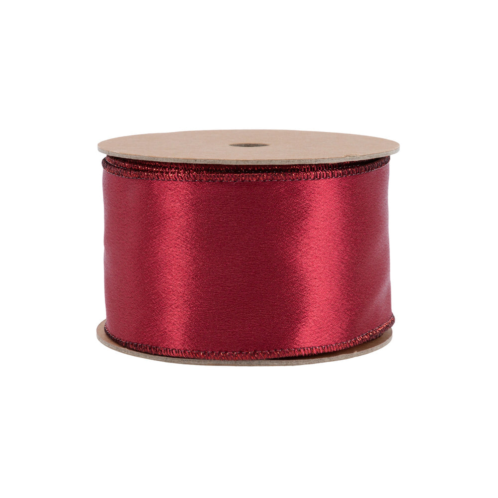 burgundy ribbon