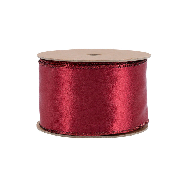 burgundy ribbon