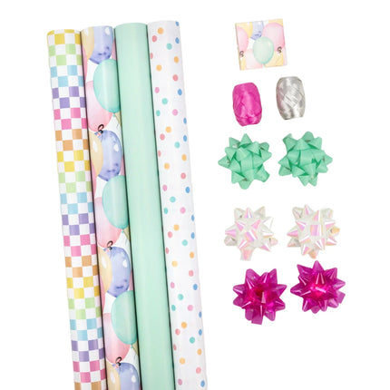 happy birthday gift wrapping paper