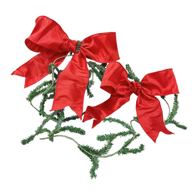 Garland Bundle 01 – 2 Pieces Greenery Frame & Ribbon Bundle