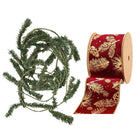 Garland Bundle 05 – 2 Pieces Greenery Frame & Ribbon Bundle