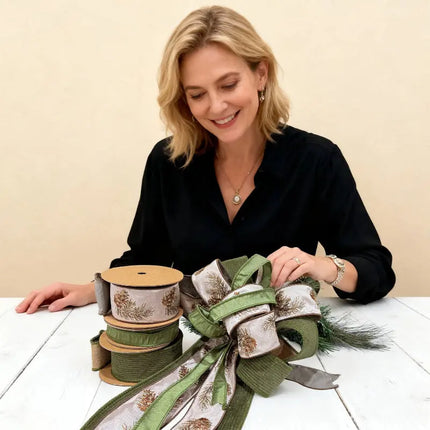 Harvest Ribbon Set 08 – 3 Rolls Craft DIY Deal Bundle LaRibbons and Crafts
