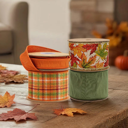 Harvest Ribbon Set 05 – 4 Rolls Craft DIY Deal Bundle LaRibbons and Crafts