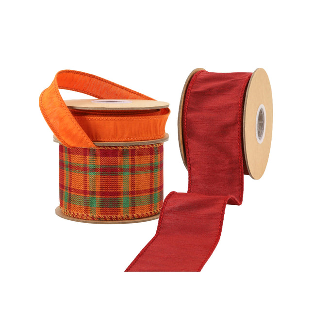 Harvest Ribbon Set 06 – 3 Rolls Craft DIY Deal Bundle LaRibbons and Crafts