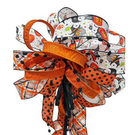 Halloween Ribbon Set A – 6 Rolls Craft DIY Bundle LaRibbons and Crafts