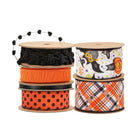 Halloween Ribbon Set 01 – 6 Rolls Craft DIY Deal Bundle LaRibbons and Crafts