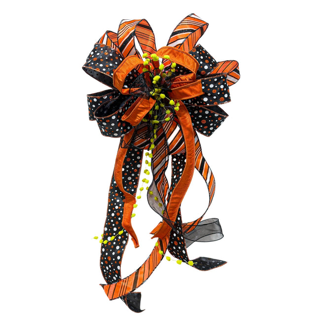 Halloween Ribbon Set B – 5 Rolls Craft DIY Bundle LaRibbons and Crafts