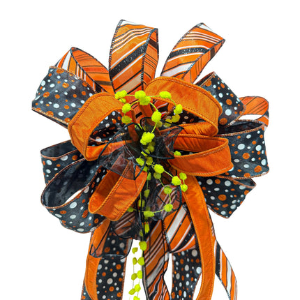 Halloween Ribbon Set B – 5 Rolls Craft DIY Bundle LaRibbons and Crafts