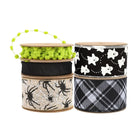 Halloween Ribbon Set 03 – 5 Rolls Craft DIY Deal Bundle LaRibbons and Crafts