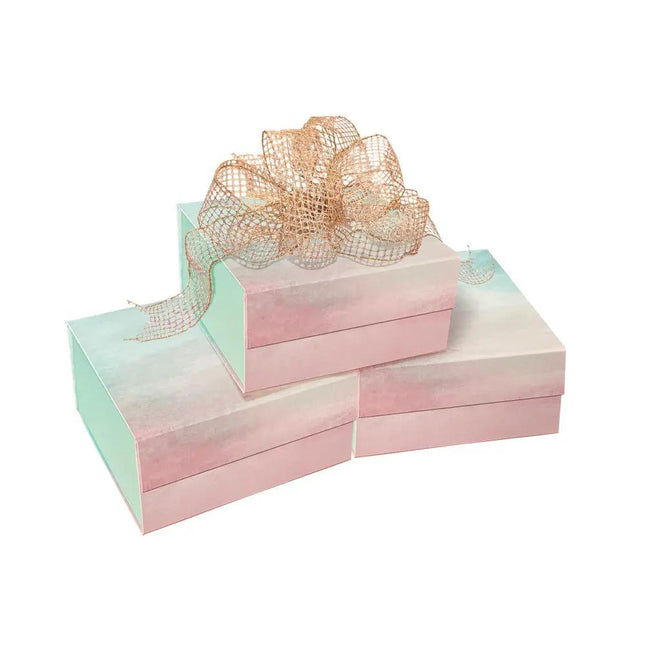 Christmas Gift Box set  02B– 4 Pieces Gift Box Bundle LaRibbons and Crafts