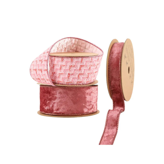 Christmas Ribbon Set 020 – 3 Rolls Craft DIY Deal Bundle LaRibbons and Crafts