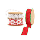 Christmas Ribbon Set 026A – 3 Rolls Craft DIY Deal Bundle LaRibbons and Crafts