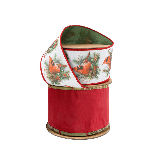 Christmas Ribbon Set 38 – 2 Rolls Craft DIY Deal Bundle LaRibbons and Crafts