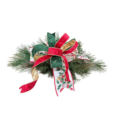 Christmas Ribbon Set 41 – 3 Rolls Craft DIY Deal Bundle
