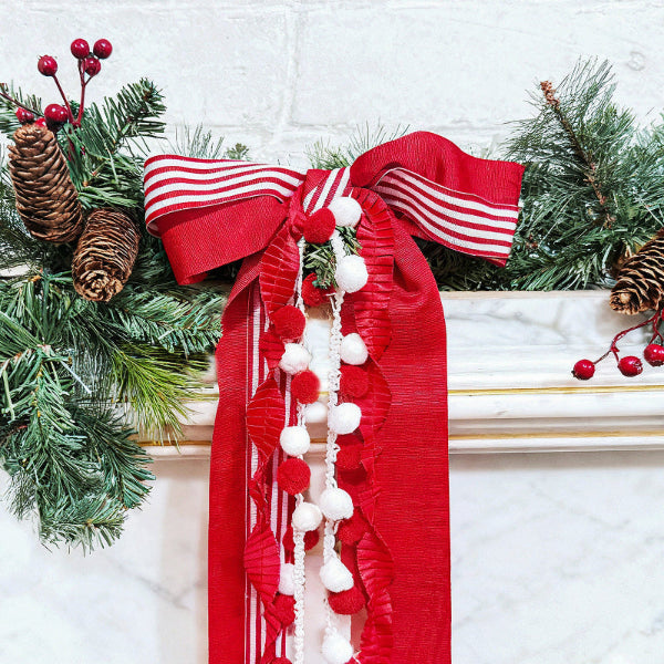 Christmas Ribbon Set 49– 4 Rolls Craft DIY Deal Bundle - LaRibbons