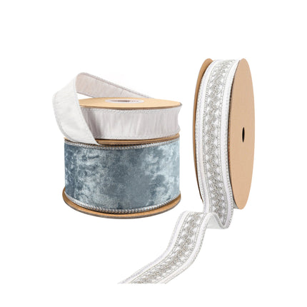 Christmas Ribbon Set 04A – 3 Rolls Craft DIY Deal Bundle LaRibbons and Crafts