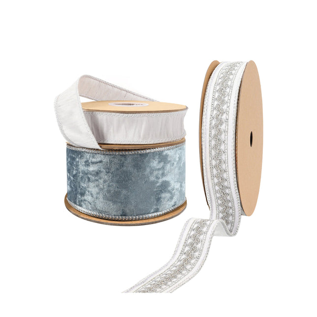 Christmas Ribbon Set 04A – 3 Rolls Craft DIY Deal Bundle LaRibbons and Crafts