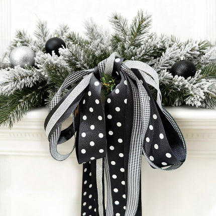 Christmas Ribbon Set 52– 4 Rolls Craft DIY Deal Bundle