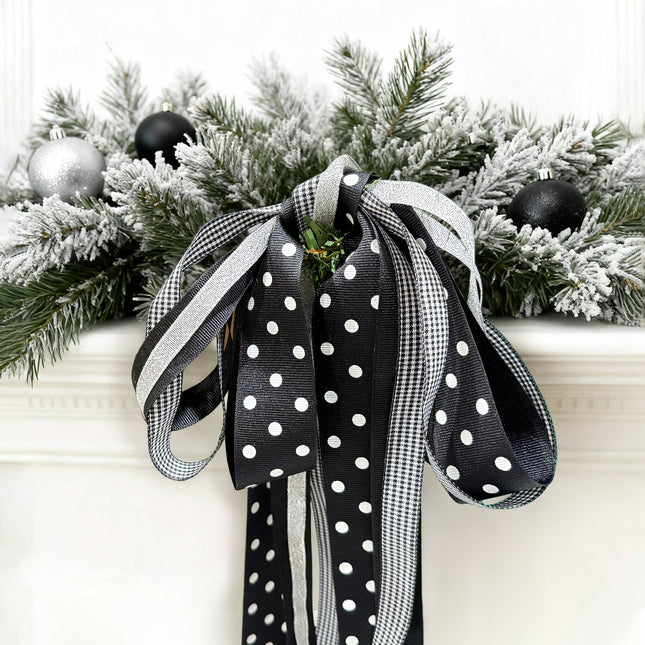 Christmas Ribbon Set 52– 4 Rolls Craft DIY Deal Bundle