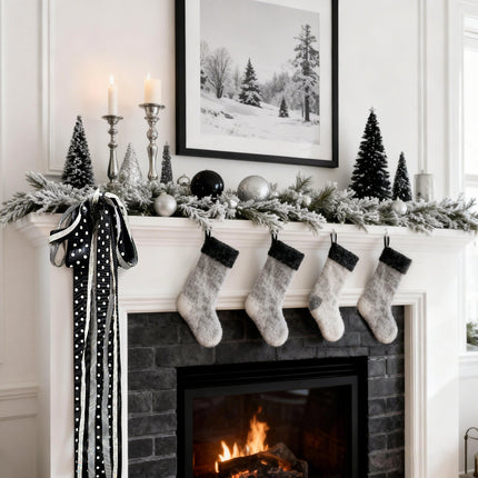 Christmas Ribbon Set 52– 4 Rolls Craft DIY Deal Bundle