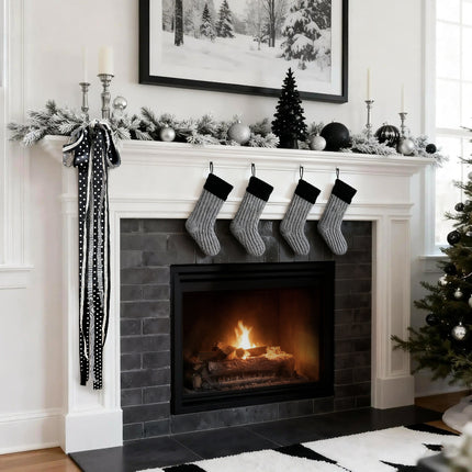 Christmas Ribbon Set 52– 4 Rolls Craft DIY Deal Bundle