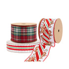 Christmas Ribbon Set 06D– 3 Rolls Craft DIY Deal Bundle