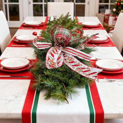 Christmas Ribbon Set 06D– 3 Rolls Craft DIY Deal Bundle LaRibbons and Crafts