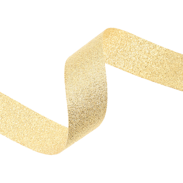 1" Metallic Grosgrain | 25 Yards | Gold