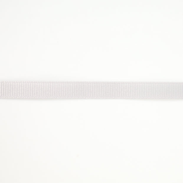 Textured Grosgrain Ribbon | Shell Grey (007)