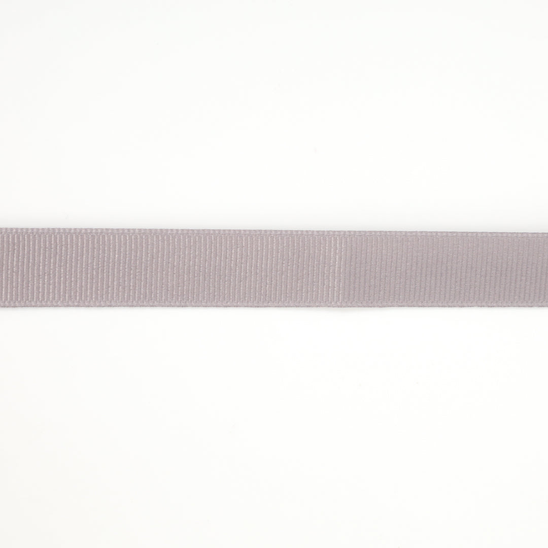 Textured Grosgrain Ribbon | Silver (012)