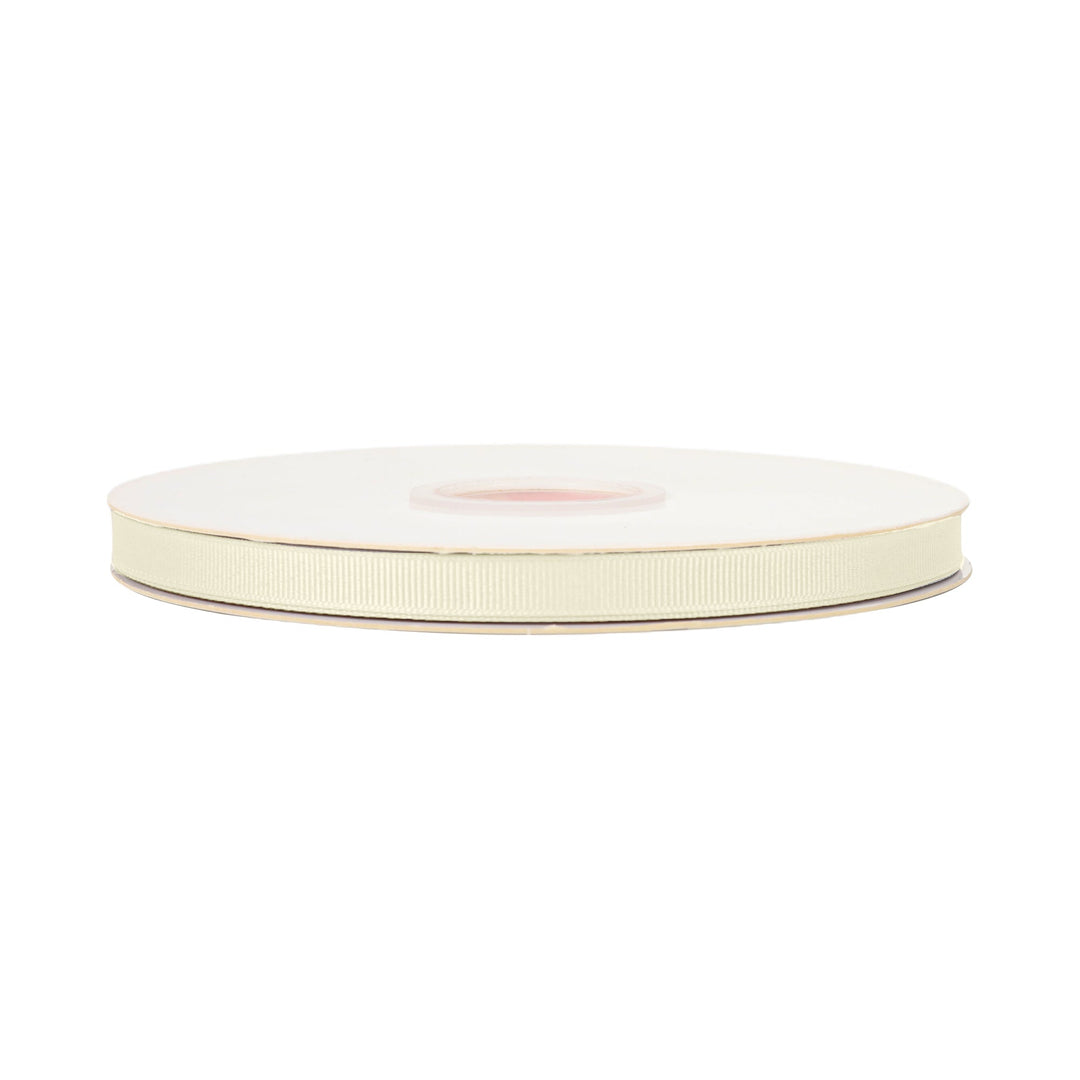 Textured Grosgrain Ribbon | Antique White (028) LaRibbons and Crafts
