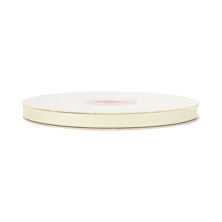 Textured Grosgrain Ribbon | Antique White (028) LaRibbons and Crafts
