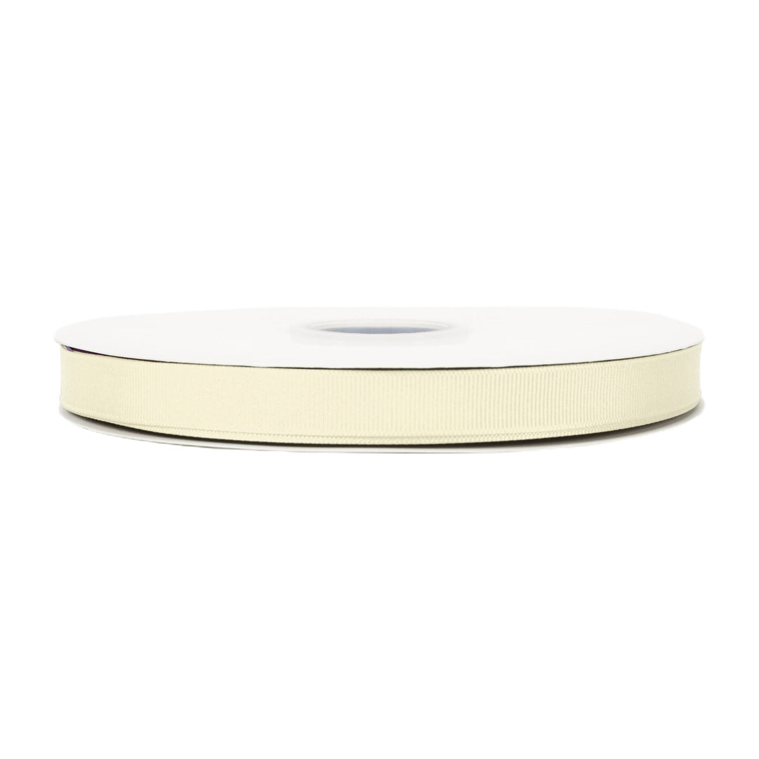 Textured Grosgrain Ribbon | Antique White (028) LaRibbons and Crafts