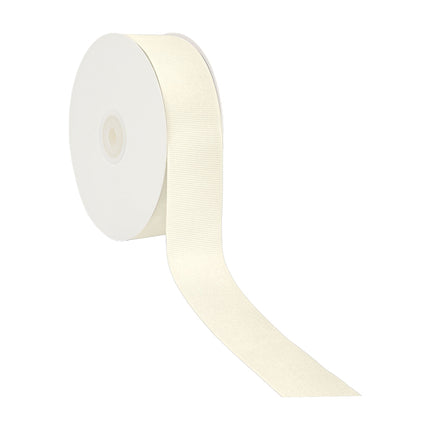 Textured Grosgrain Ribbon | Antique White (028) LaRibbons and Crafts