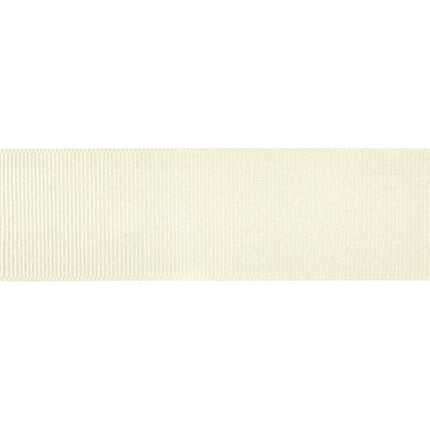 Textured Grosgrain Ribbon | Antique White (028) LaRibbons and Crafts