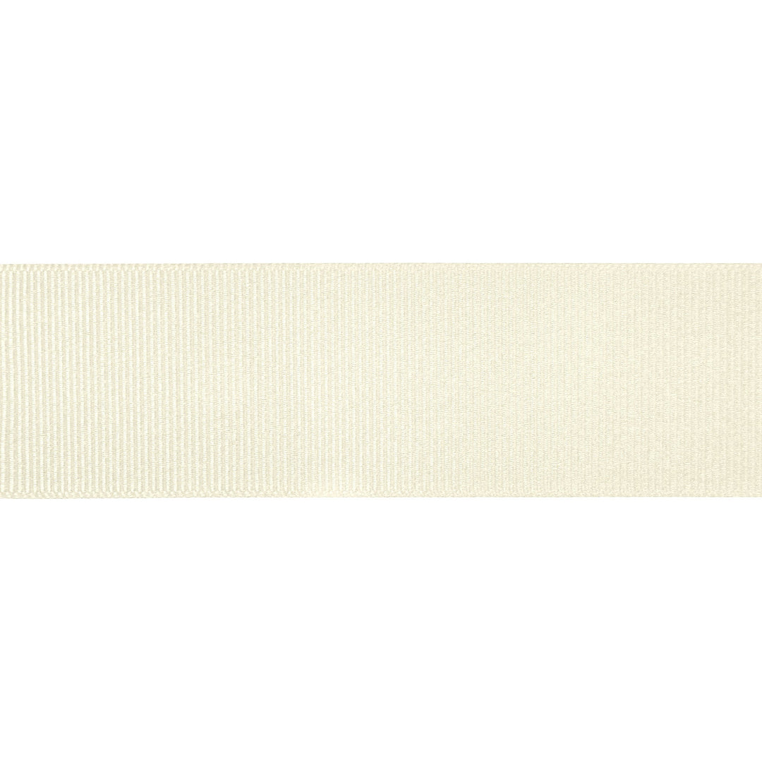 Textured Grosgrain Ribbon | Antique White (028) LaRibbons and Crafts