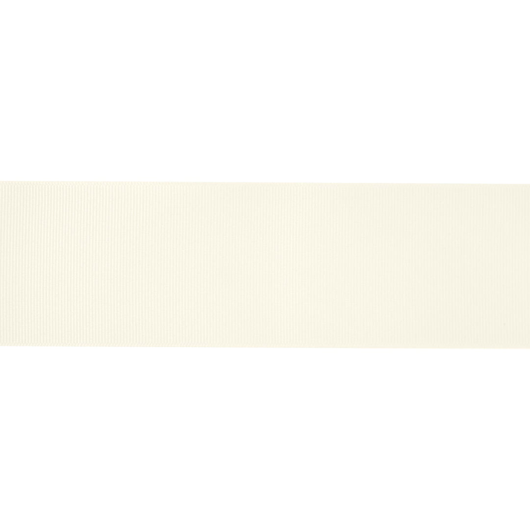 Textured Grosgrain Ribbon | Antique White (028) LaRibbons and Crafts