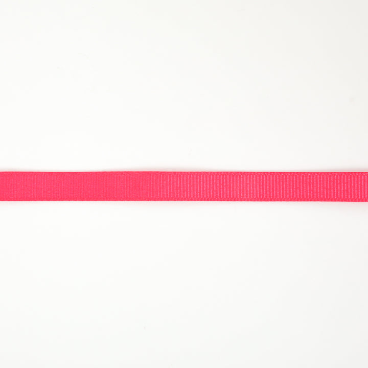 Textured Grosgrain Ribbon | Shocking Pink (175)