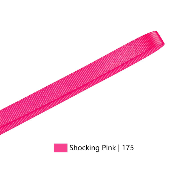 Textured Grosgrain Ribbon | Shocking Pink (175)