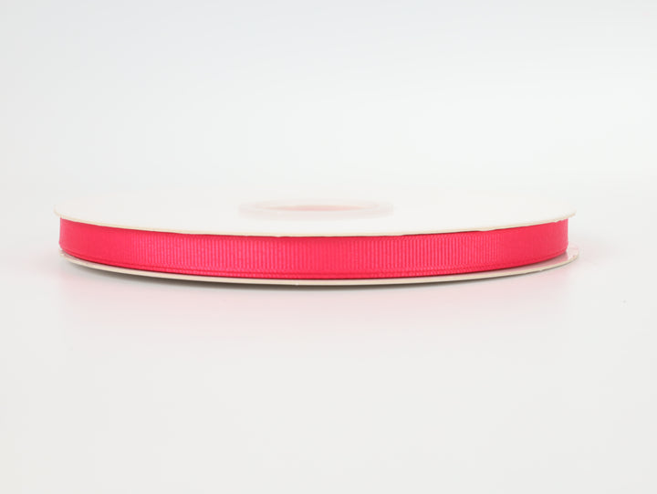 Textured Grosgrain Ribbon | Shocking Pink (175)