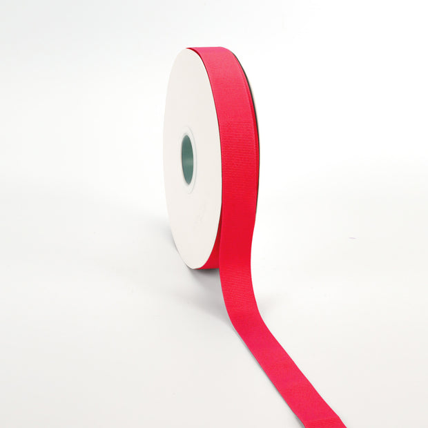 Textured Grosgrain Ribbon | Shocking Pink (175)