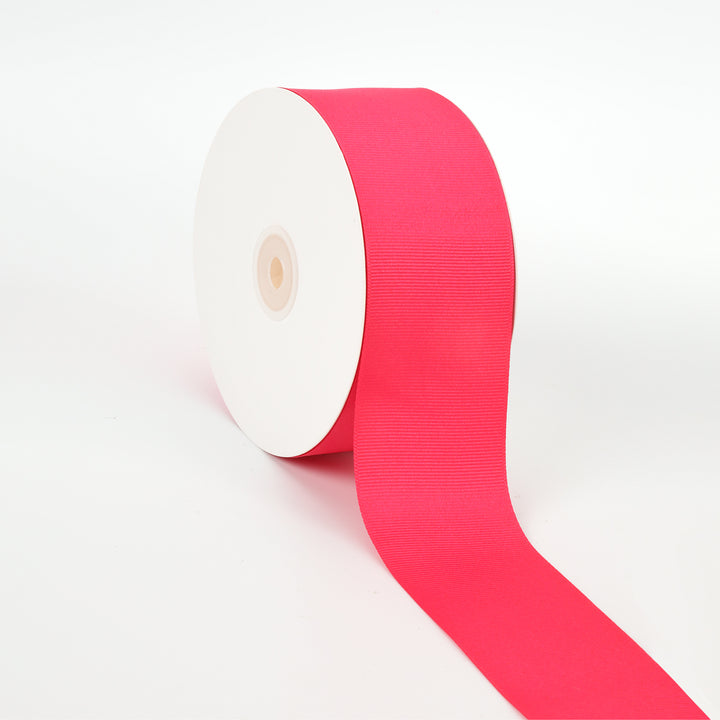 Textured Grosgrain Ribbon | Shocking Pink (175)