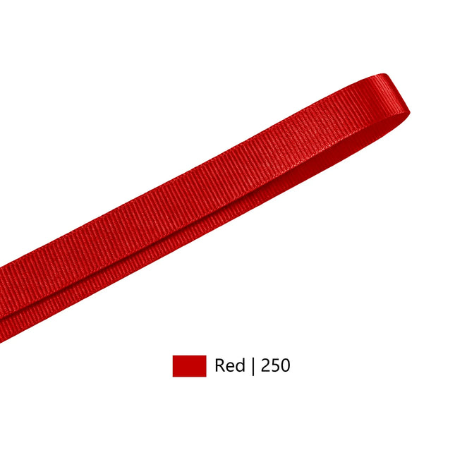 Textured Grosgrain Ribbon | Red (250)