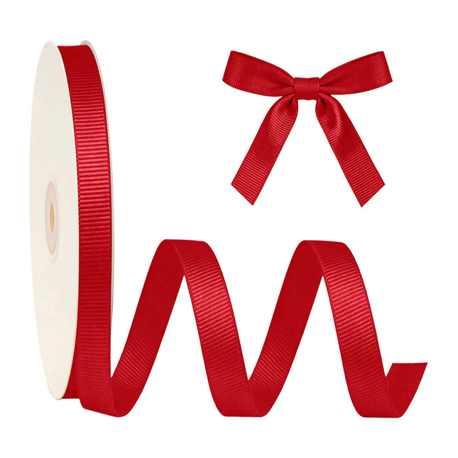 Textured Grosgrain Ribbon | Red (250)