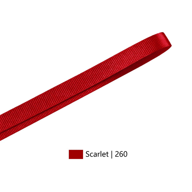 Textured Grosgrain Ribbon | Scarlet (260)