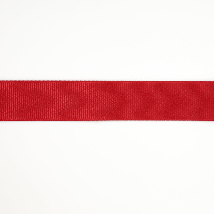 Textured Grosgrain Ribbon | Scarlet (260)